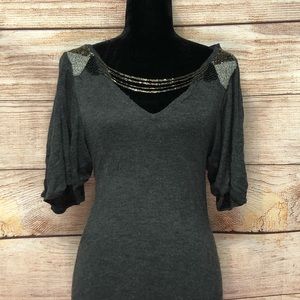 Bebe Vneck Dress